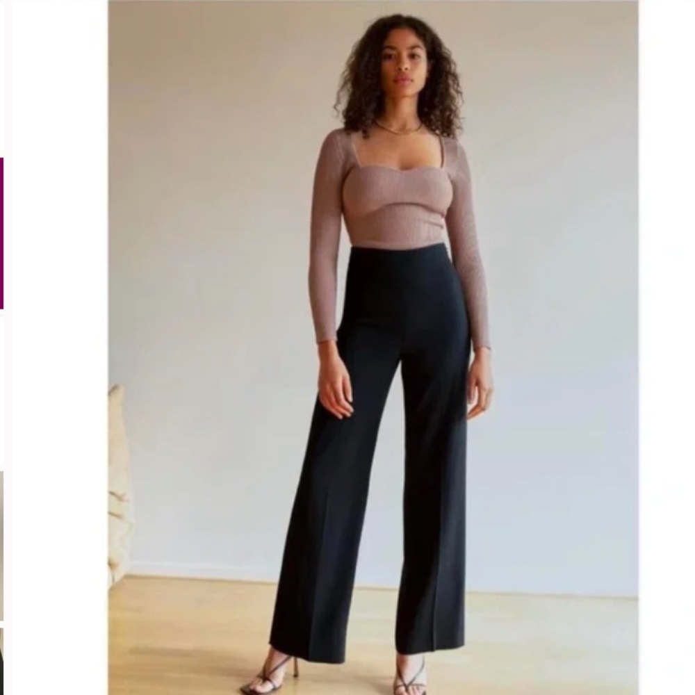 BABATON - Aritzia  Lincoln Black Pant